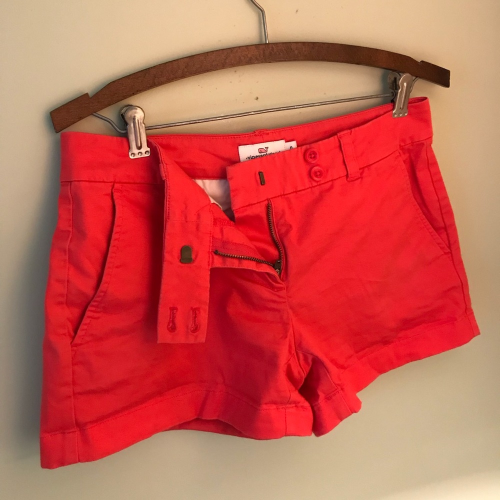 Red Women’s Vineyard Vines Shorts